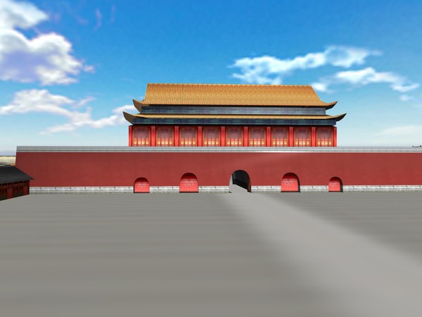 3d model forbidden city - The Forbidden City by longwind